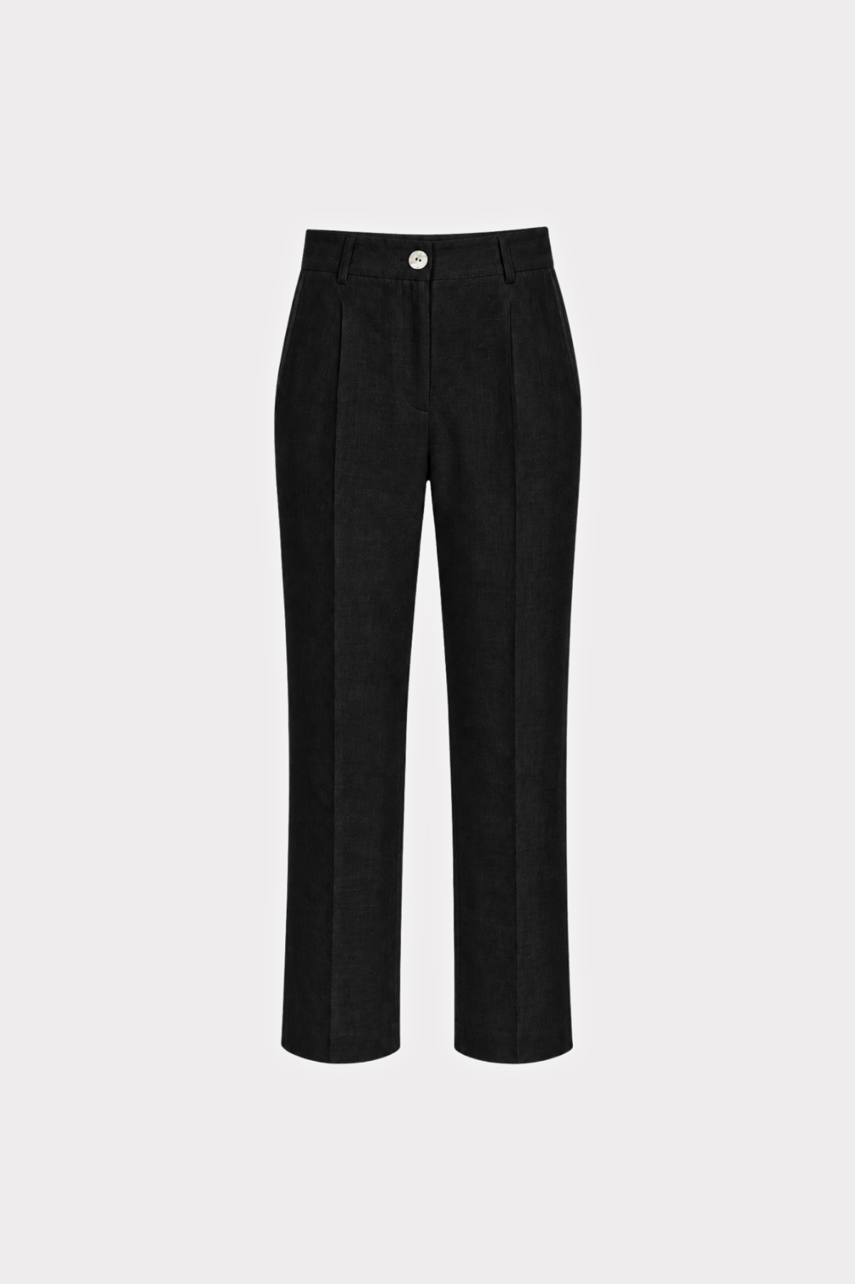 Calça Thalia Alfaiataria 100% Linho Preto