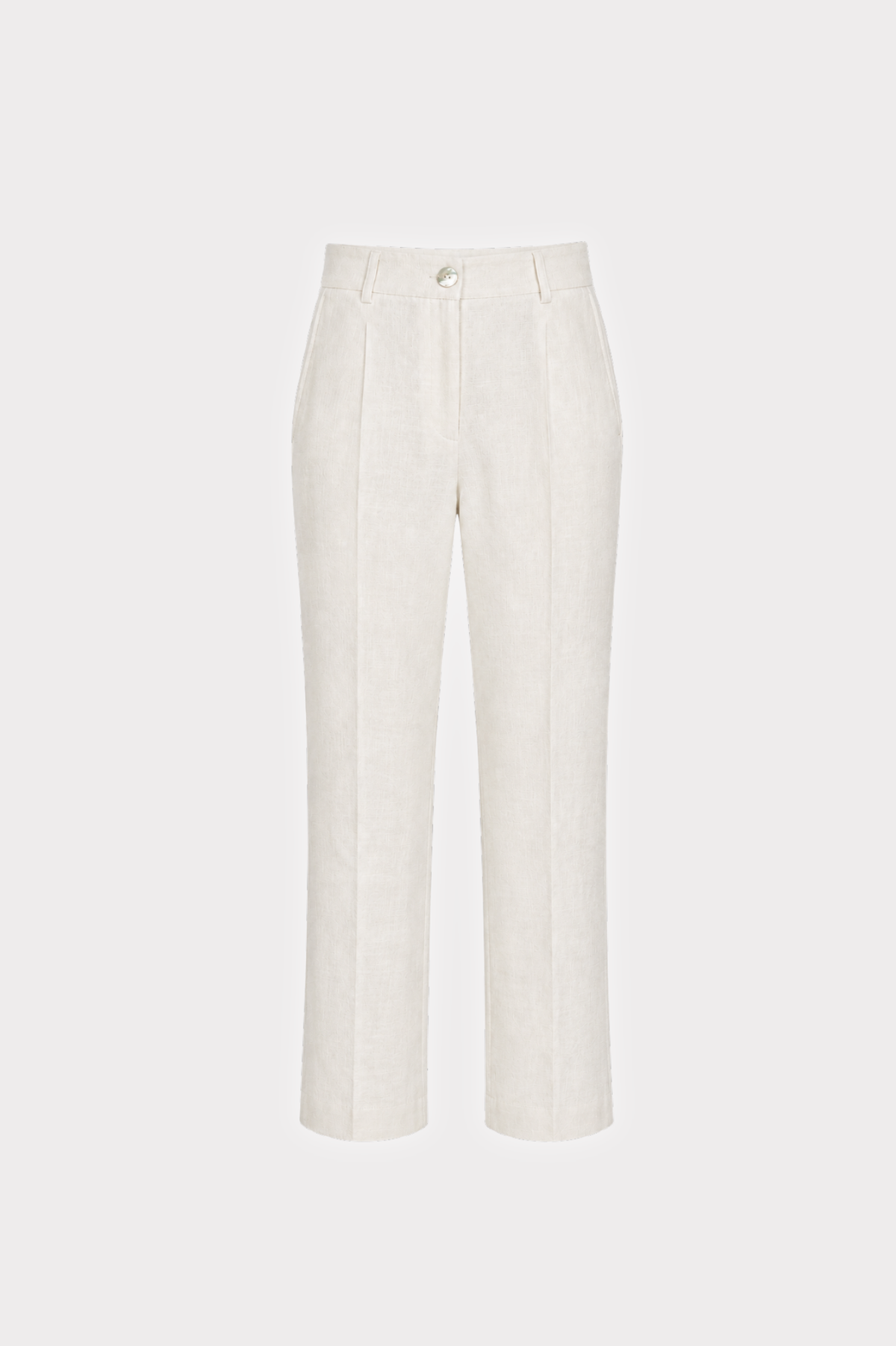 Calça Thalia Alfaiataria 100% Linho Off
