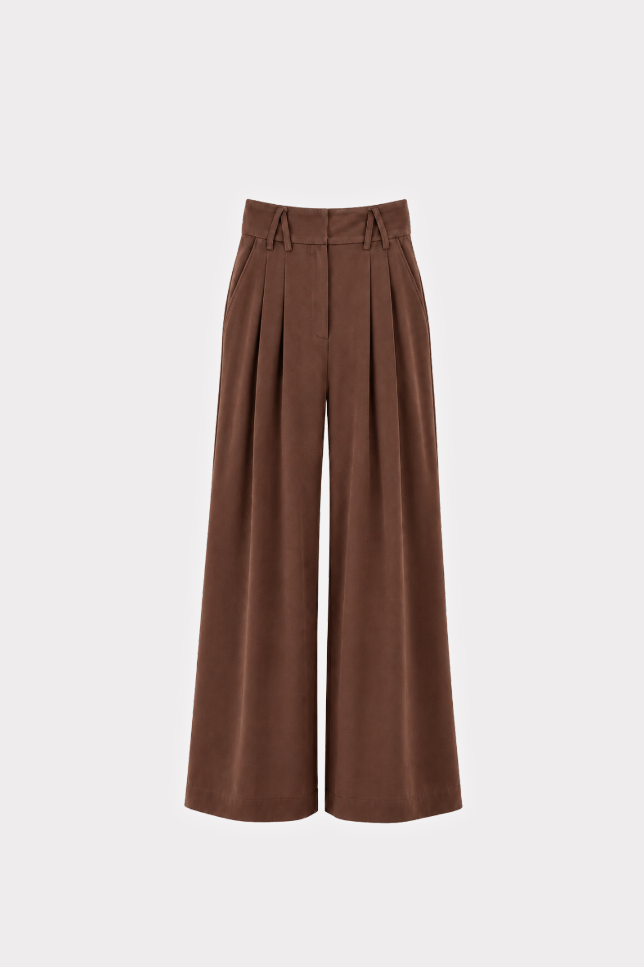 Calça Lumen Pantalona Marrom