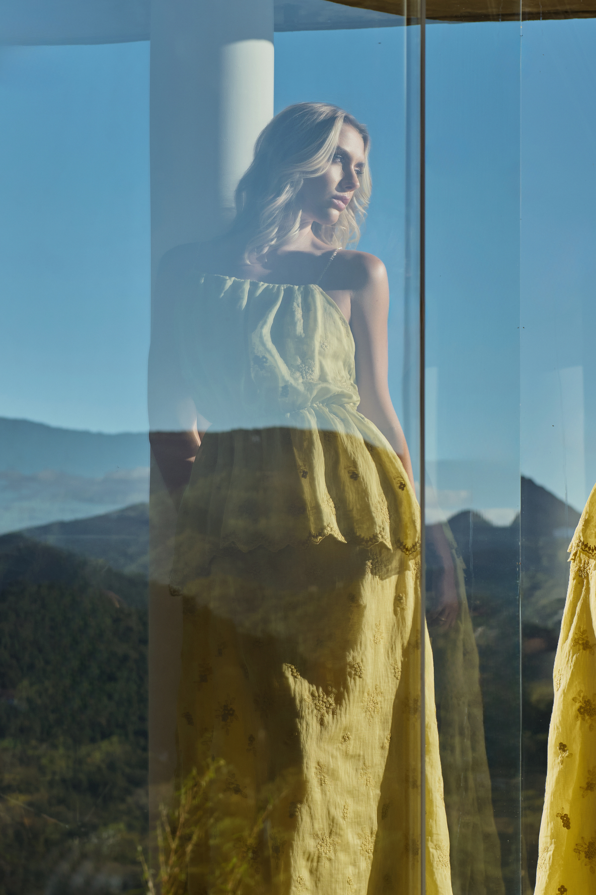 Vestido Vesper Gengibre