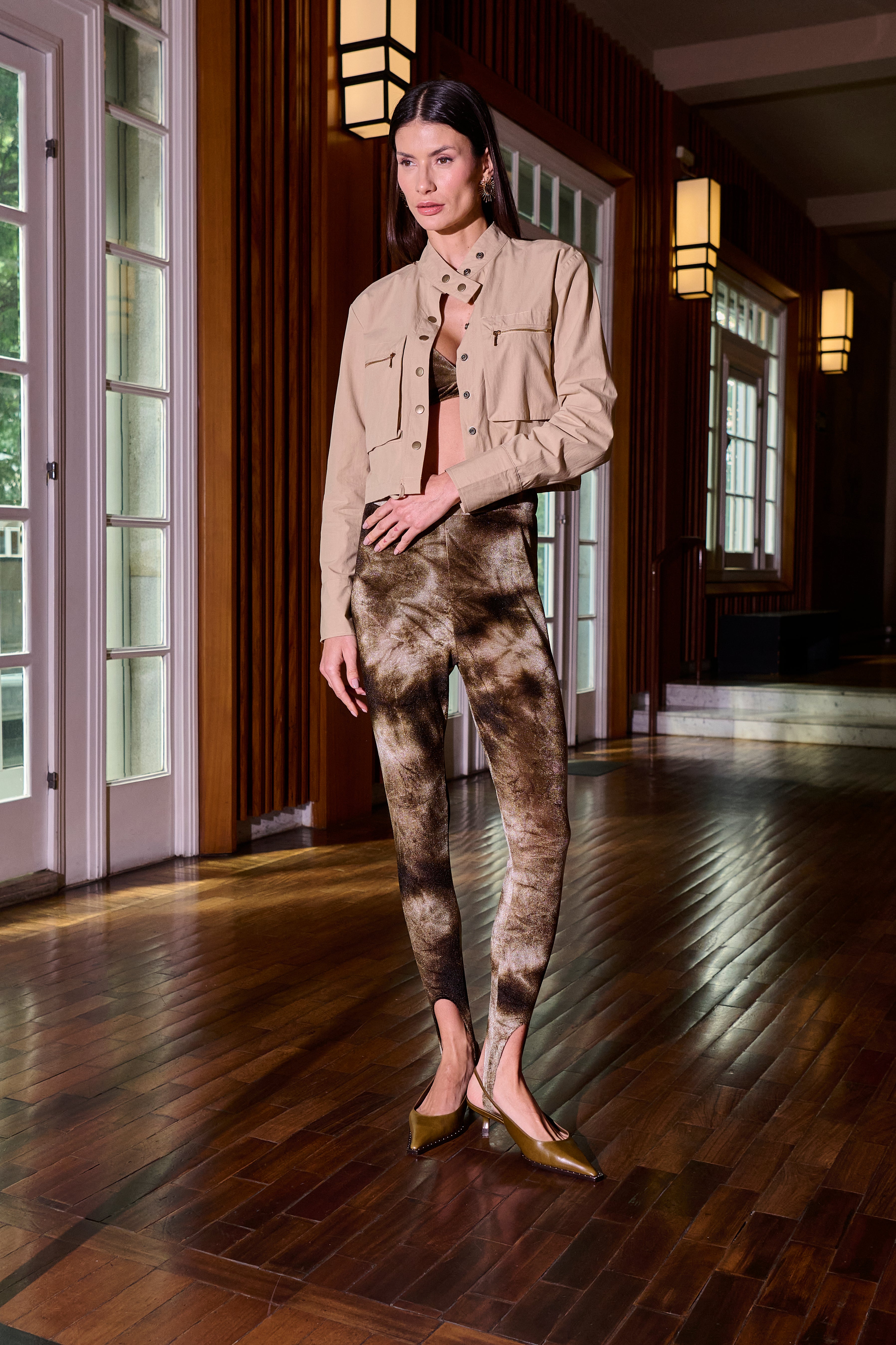 Jaqueta Utility Cropped Meryl